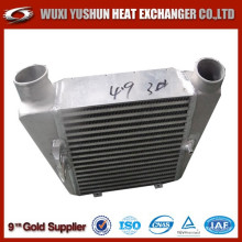 manufacturer of aluminum plate and bar intercooler for construction vehicle